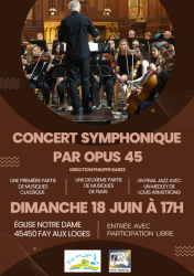 Concert symphonique par OPUS 45