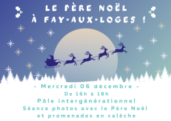 Visite du village et Père Noël