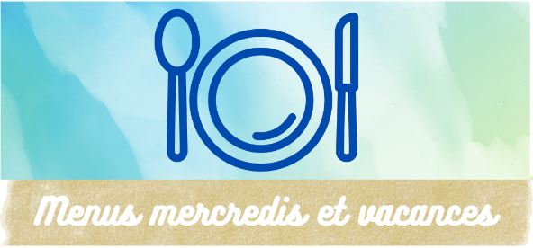 Menu mercredis et vacances logo site