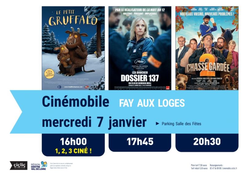 Zoomer sur l'image : ANNULATION - Cinémobile - Janvier 2026