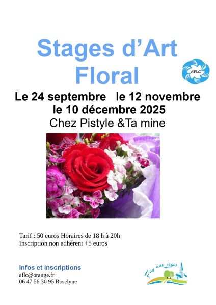 image de Stage AFLC - ART FLORAL