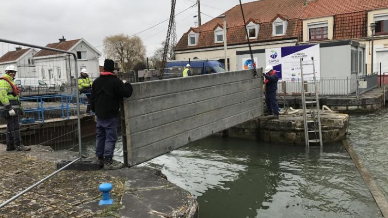 image de Travaux écluses de Nestin et Jonchère