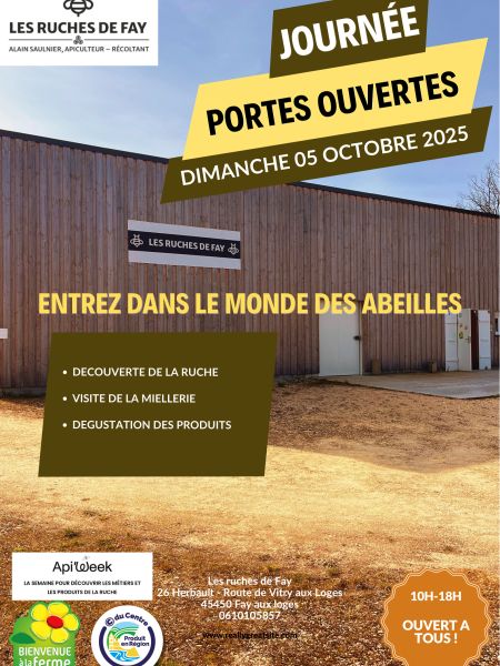 image de Visite de la ferme - Les Ruches de Fay aux Loges