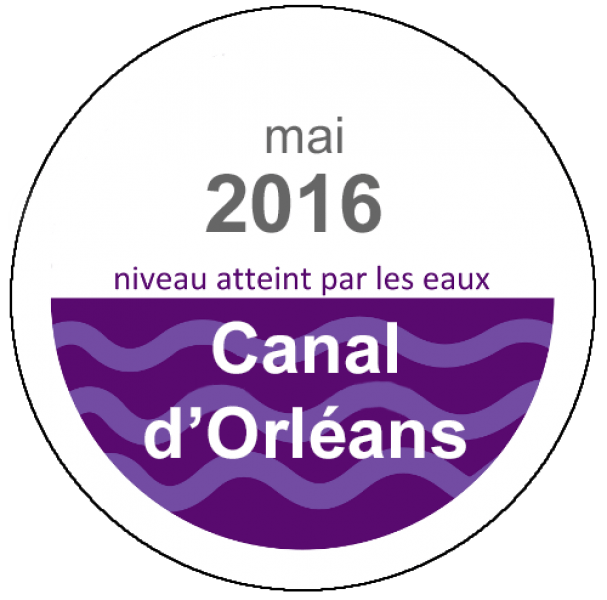 Zoomer sur l'image : Echelle de crue