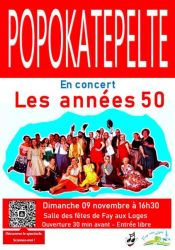 Concert avec POPOKATEPELTE