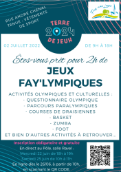 Jeux Fay'lympique - Terres de Jeux