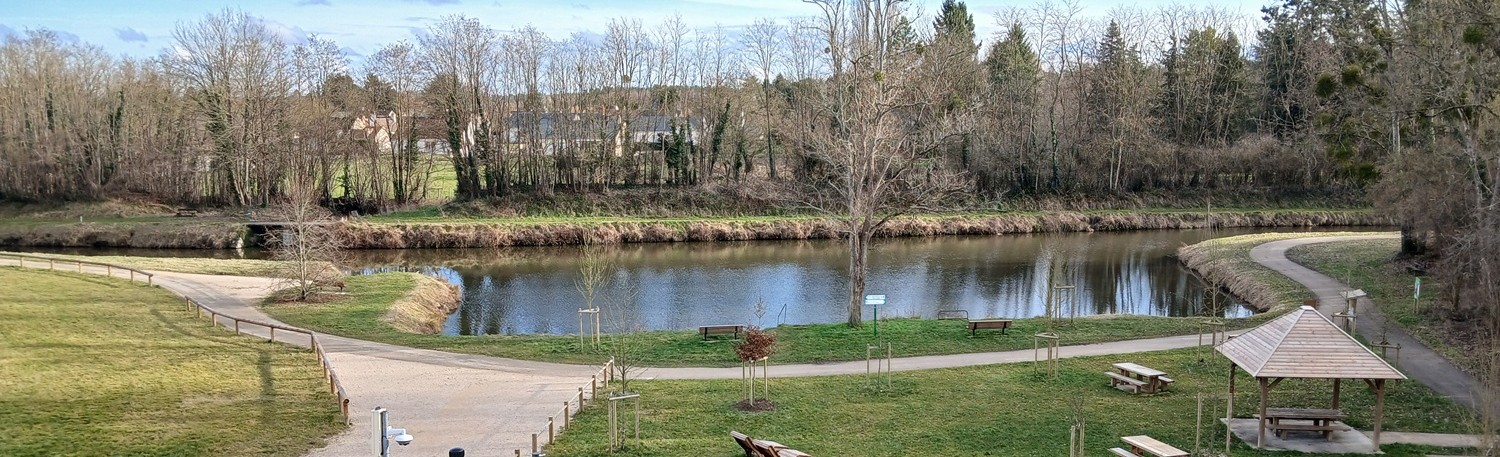 photo du canal d'Orléans à Fay-aux-Loges