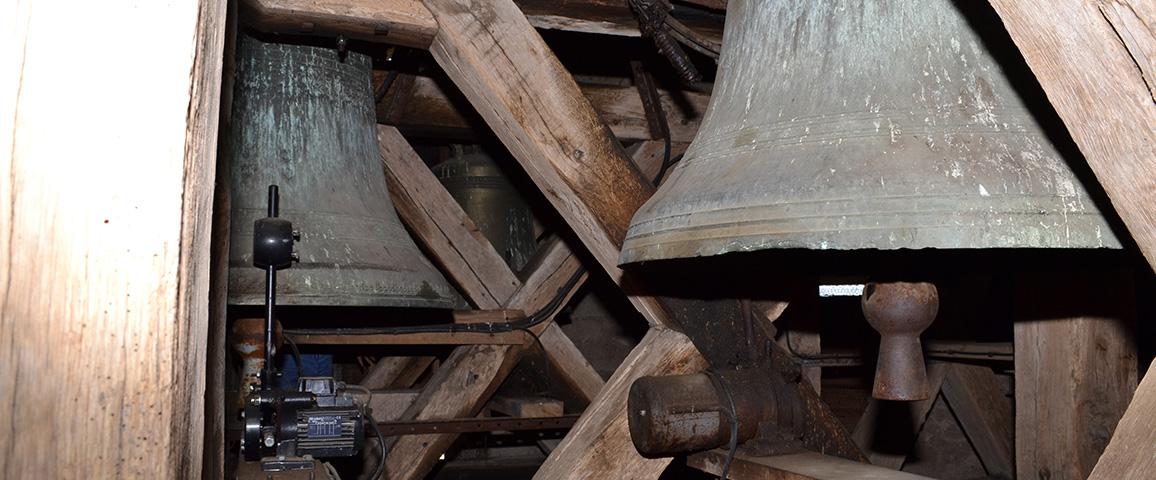 Photo des cloches de l'église de Fay-aux-Loges